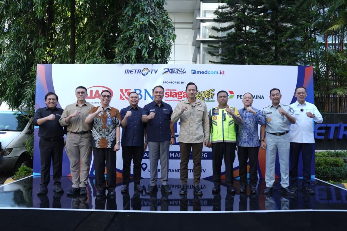 Kakorlantas Polri Resmi Lepas Tim Monitor Mudik Metro TV 2026